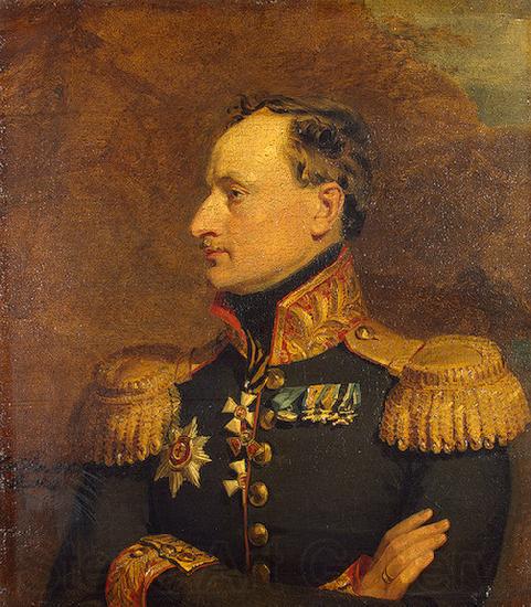 George Dawe Portrait of Konstantin von Benckendorff Germany oil painting art